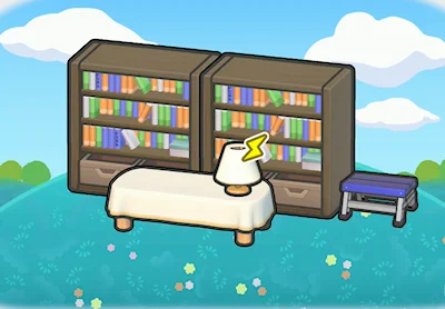 쁘띠 도서관 일러스트