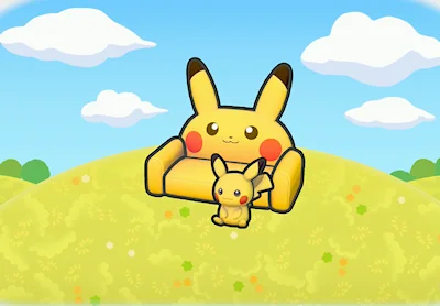 Pikachu space illustration
