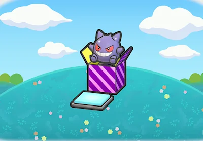 Prank button illustration