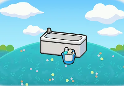 Squeaky clean illustration
