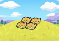 Elevated yellow tall grass