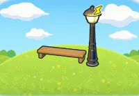Illuminated bench