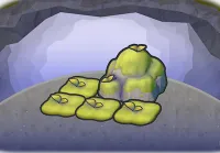 Mossy boulder