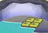 Mossy hot spring